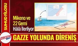 Gazze Yolunda Direniş: Mikeno ve 22 Gemi Hâlâ İlerliyor