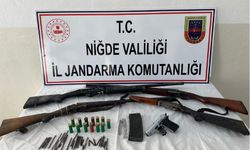 Niğde Jandarmasından Silah Kaçakçılığına Büyük Darbe