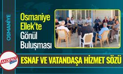 Osmaniye Ellek Belediye Başkanı Yeşildemir’den Hizmet Sözü