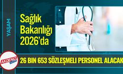 Sağlık Bakanlığı 26 Bin 653 Sözleşmeli Personel Alacak