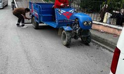 Sanayi içinde kuralsız park eden araçlar çekiliyor