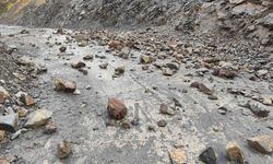 Şiddetli Yağış 40'tan Fazla Köy Yolunda Heyelana Neden Oldu!