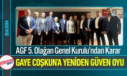 AGF Genel Kurulunda “Coşkun’la Devam” Kararı
