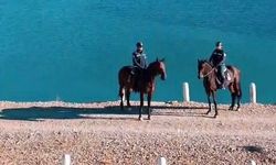 Van'da Doğa İçin Atlı Birlikler Görevde