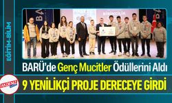 BARÜ’de Genç Mucitler Ödüllerini Aldı
