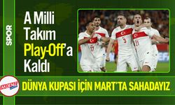 A Milli Takım Play-Off’a Kaldı, Mart'ta Sahadayız