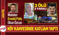 Emekli Polis Kahvehanede Dehşet Saçtı: 2 Ölü, 2 Yaralı