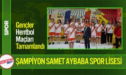 Osmaniye'de Gençler Hentbol Müsabakaları Tamamlandı