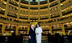 Güney Kore Devlet Başkanı'nın eşi Kim ile Millet Kütüphanesi'ne Ziyaret