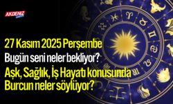 27 Kasım 2025 Perşembe Burç Yorumları