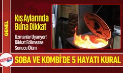 Kış Aylarında Soba ve Doğalgaz Zehirlenmelerine Dikkat!