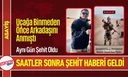 Şehit Olan Arkadaşıyla Aynı Gün Vefat Etti