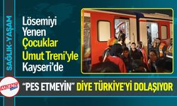 Lösemiyi Yenen Çocuklar “Umut Treni”yle Türkiye'ye dolaşıyor
