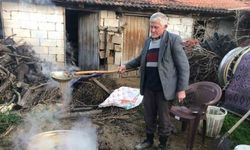 Manisa Sarıgöl'de pekmez yapımına hız verildi