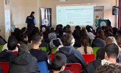Mardin’de siberay projesi kapsamında bilgilendirildi