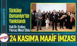 Osmaniye’de Maarif Koro ve Orkestrası’ndan Unutulmaz Hediye