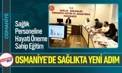 Osmaniye’de Sağlık Personeline Yenidoğan Canlandırma Eğitimi