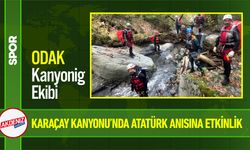 Osmaniye’de ODAK Kanyonig Ekibi, Karaçay Kanyonunda!