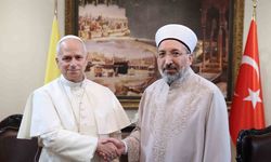 Papa 14. Leo, Diyanet İşleri Başkanı Arpaguş ile Buluştu