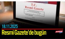 Resmi Gazete'de Bugün (18.11.2025)