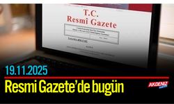 Resmi Gazete'de Bugün (19.11.2025)