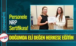 Osmaniye’de 23 Branştan Personele NRP Sertifikası!