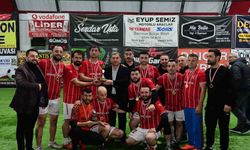 Terme Futbol Turnuvasında Sahada Rekabet