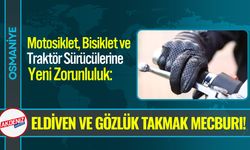 Motosiklet, Bisiklet ve Traktör Sürücülerine Yeni Zorunluluk