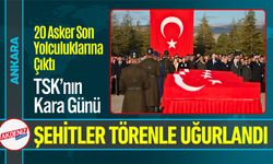 Gürcistan’daki Kazada 20 Kahraman Şehit İçin Tören Düzenlendi