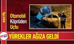 Osmaniye'de Otomobil Köprüden Uçtu
