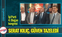 Osmaniye İyi Parti de Serat Kılıç, Güven Tazeledi