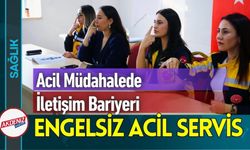 Adana 112 Personelinden Engelsiz Acil Servis