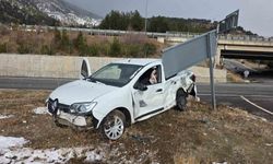 Adana Pozantı'da D-750 Karayolunda Kaza
