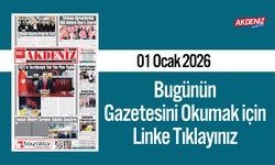 Akdeniz Gazetesi 01 Ocak’ta Hangi Haberlere Yer Verdi?