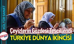 Antep İşi Nakışı UNESCO Dünya Mirası Listesi'nde