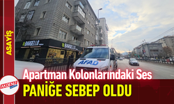 Apartman Kolonlarındaki Ses Paniğe Sebep Oldu!