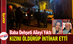 Baba Dehşet Aileyi Yıktı: Kızını Öldürüp İntihar Etti!