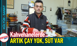 Kahvehanelerde Artık Çay Yok, Süt Var!