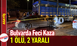 Bulvarda Feci Kaza: 1 Ölü, 2 Yaralı