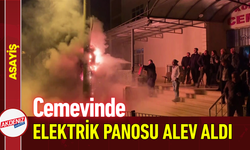 Cemevinde Elektrik Panosu Alev Aldı!