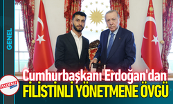 Cumhurbaşkanı Erdoğan'dan Filistinli Yönetmene Övgü!