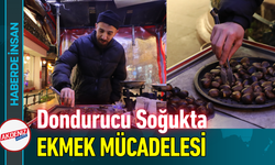 Dondurucu Soğukta Ekmek Mücadelesi!