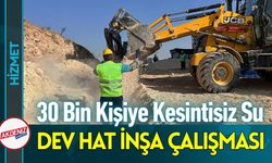 Geleceğin İnşası: 30 Bin Kişilik Modern Su Şebekesi
