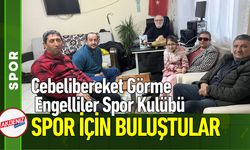 Osmaniye'de Görme Engelliler Spor İçin Buluştu