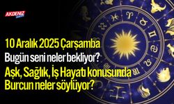 10 Aralık 2025 Çarşamba Burç Yorumları