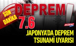 Japonya'da 7.2 Büyüklüğünde Deprem