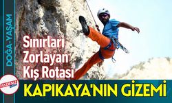 Kapıkaya Kanyonu Kışın Dağcıları ve Doğaseverleri Ağırlıyor