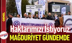 Kariyer Mesleklerden Hazine ve Maliye Bakanlığı Önünde Eylem