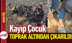 Kayıp Çocuk Toprak Altından Çıkarıldı!