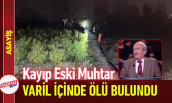 Kayıp Eski Muhtar Varil İçinde Ölü Bulundu!